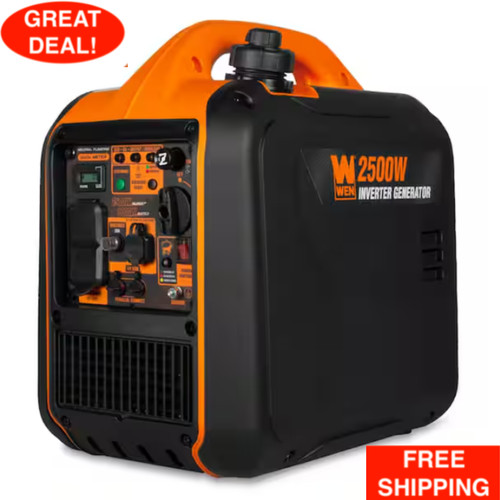 Gas powered inverter generator - inverter,