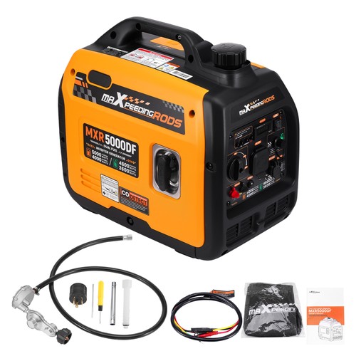 Dual fuel inverter generator - dual,